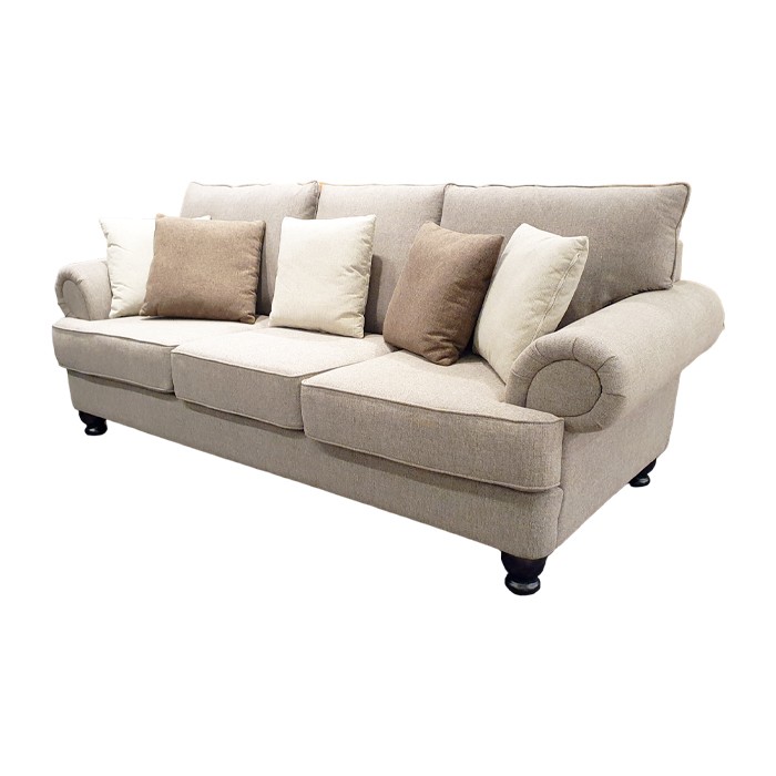 Sofa 3 Seat Atria Neasley Fabric 232 87